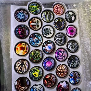 Hollow Knight Magnetic Charm Set - Complete Collection with Display Frame, 3D Painted Game Badges, Knight’s Mantle Wall Art & Gift Box image 9