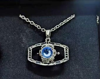 Sci-fi Matrix of Leadership Necklace, Cyberpunk Cosplay Pendant