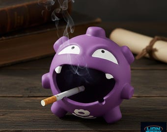 Poison Gas Monster Weihrauchbrenner - Von Spielen inspirierter Aschenbecher Schreibtischdekor Sammlerkeramik & klassisches ABS