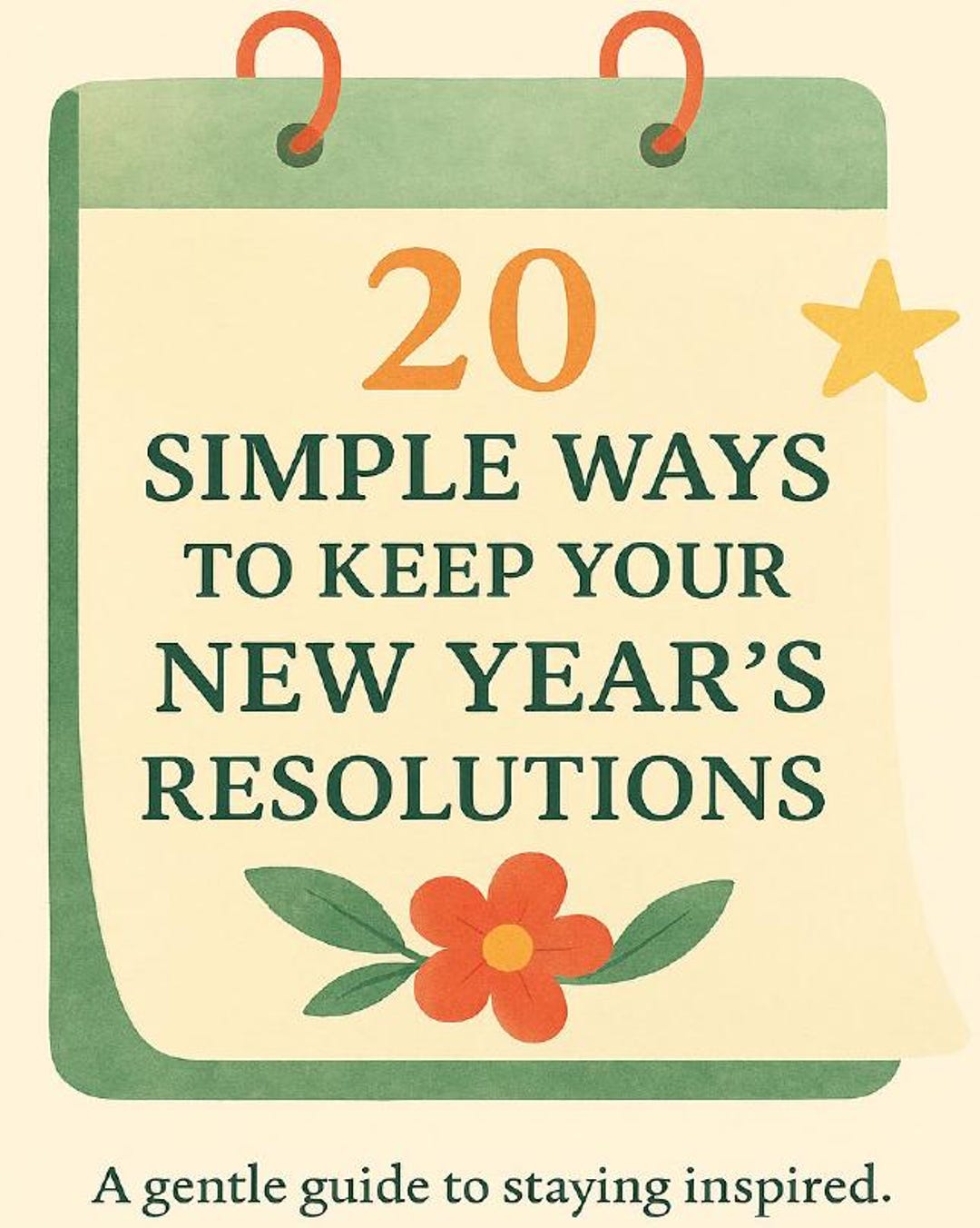 20 Simple Ways to Keep Your New Year’s Resolutions - Etsy