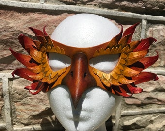 Leather Phoenix Mask