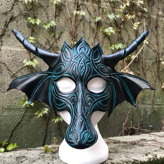 Custom Dragon Mask - Etsy