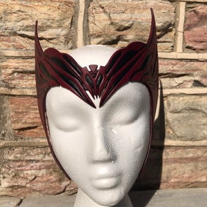 2021 Red Superhero Leather Crown