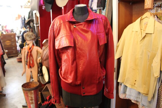 Claude Montana Pour Ideal Cuir Paris France c 80s