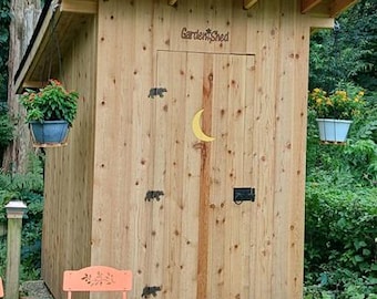 Goldie Locks Shed Plan ... its just right!  5' 6" x  7'