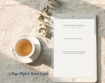 The Still North Digital Reset Bundle: 5 page Guide + Visual Silence Checklist