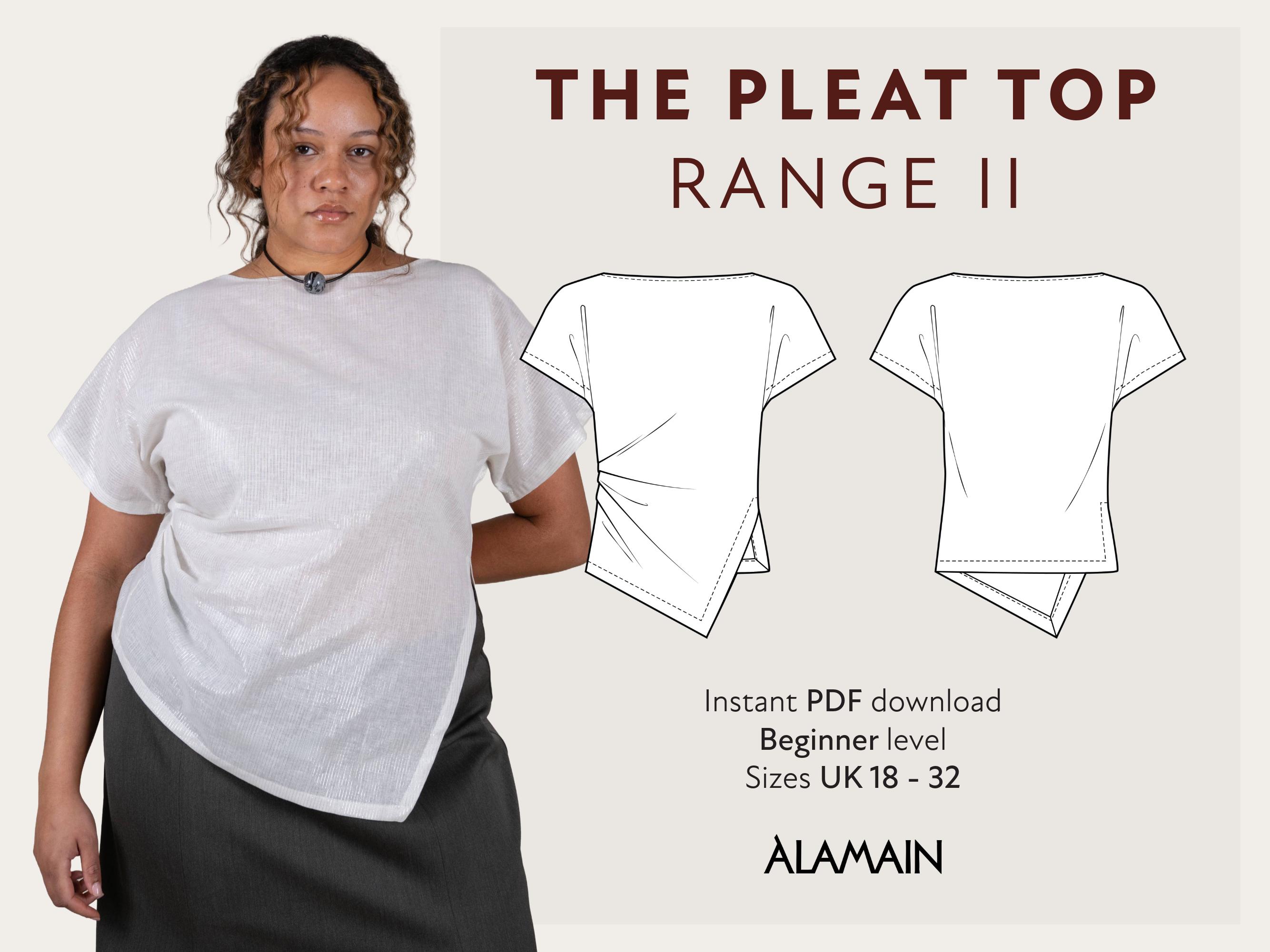 Asymmetrical Top Pattern - Etsy Canada