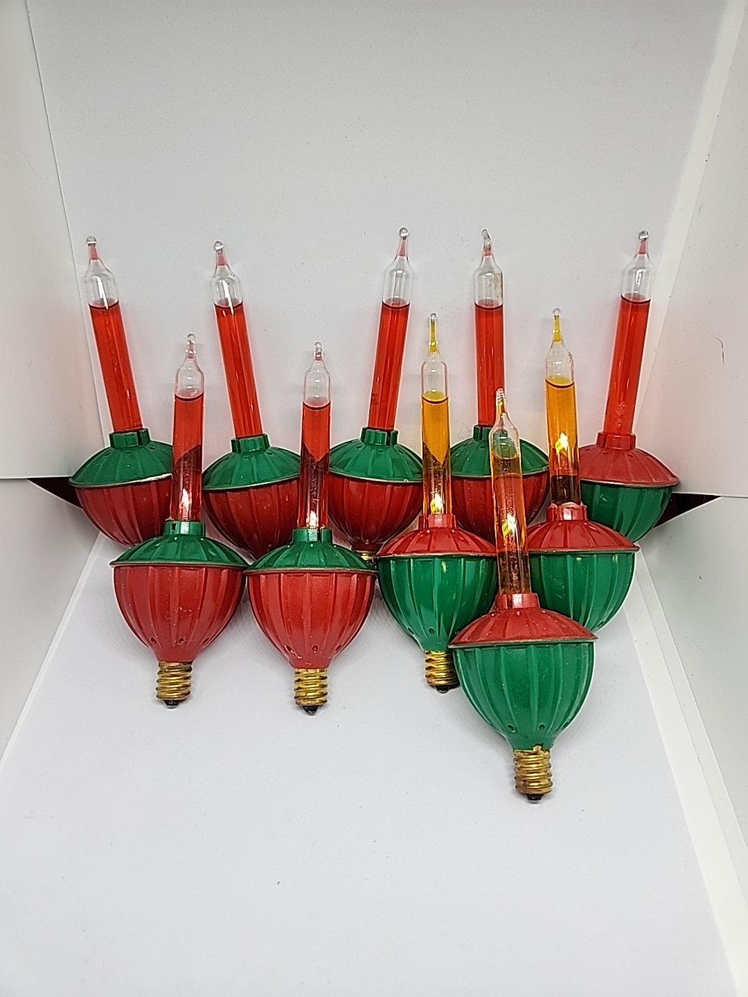 10 Bubble Christmas Light Replacement Bulbs UNTESTED Etsy