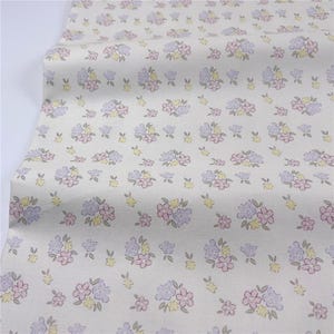 Floral Fabric Cotton Fabric Rose Fabric Flower Fabric By Half Yard