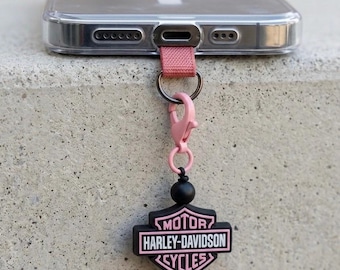 Harley Davidson Custom Handmade Phone Charms