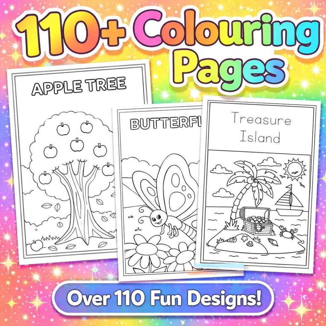 Easter Coloring Pages Bundle | Spring Printable Activity Book (digital ...