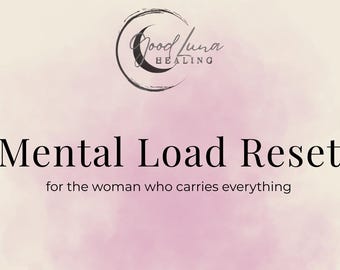 Mental Load Printable for Moms | Brain Dump Journal | Mom Burnout Workbook | Delegation Planner PDF | Overwhelmed Mom Gift | Instant Downloa