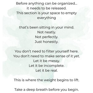 Mental Load Printable for Moms | Brain Dump Journal | Mom Burnout Workbook | Delegation Planner PDF | Overwhelmed Mom Gift | Instant Downloa image 4