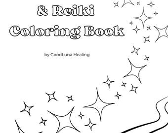 Chakra Reiki Coloring Book | Kids Energy & Mindfulness Workbook | GoodLuna Healing