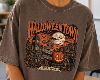 Retro-Hoodie der Halloweentown University, T-Shirt (gegr. 1998), ideales Halloween-Geschenk für den Herbst