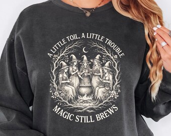 Gott bewahre, dass Frauen Hobbys haben! T-Shirt, gruseliges Salem-Hexen-Sweatshirt (1692), feministisches Halloween-Hexen-T-Shirt
