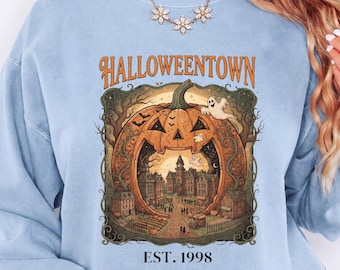 Retro-Sweatshirt der Halloweentown University, Herbst-Hoodie von 1998, einzigartige Geschenkidee für Halloween