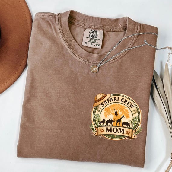 Custom Safari Squad Shirt, Family Vacation Tee for Safari Birthday Trips