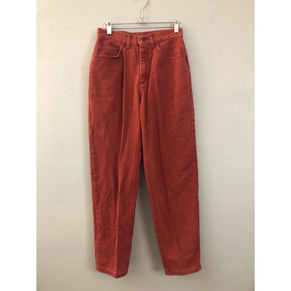 Vintage Burnt Orange Lee Jeans