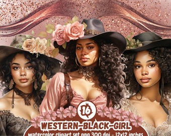 Black horse clipart, Western women, Afro woman png, Rodeo lover design, African American girl, Wild west, Cowboy country, Howdy