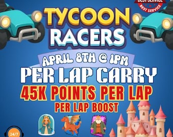 Evento MonoGo TYCOON RACERS: Servicio de transporte completo / Aumento de 45 000 por vuelta