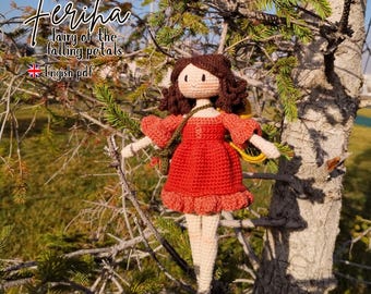 Modèle de poupée au crochet Fairy Feriha, poupée Amigurumi (PDF)