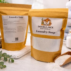 Sapone da bucato naturale di Castiglia in polvere