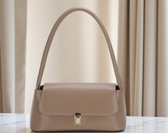 Bolso tote – Bolso de hombro versátil de lona con cremallera, ligero y práctico para el día a día, el trabajo y los viajes.