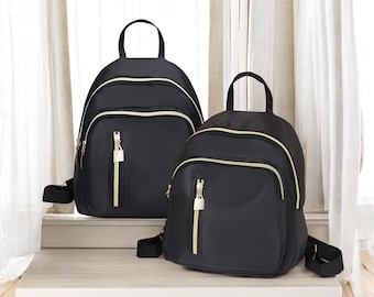 Zaino da viaggio da donna di grande capacità - Borsa casual in nylon