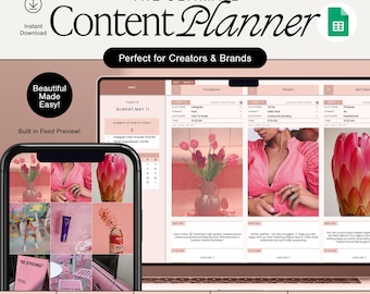 Ultimate Social Media Planner: Content Calendar for Google Sheets