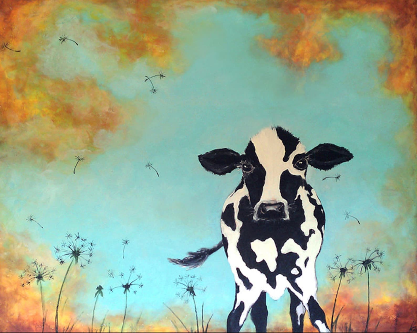 Cow принт