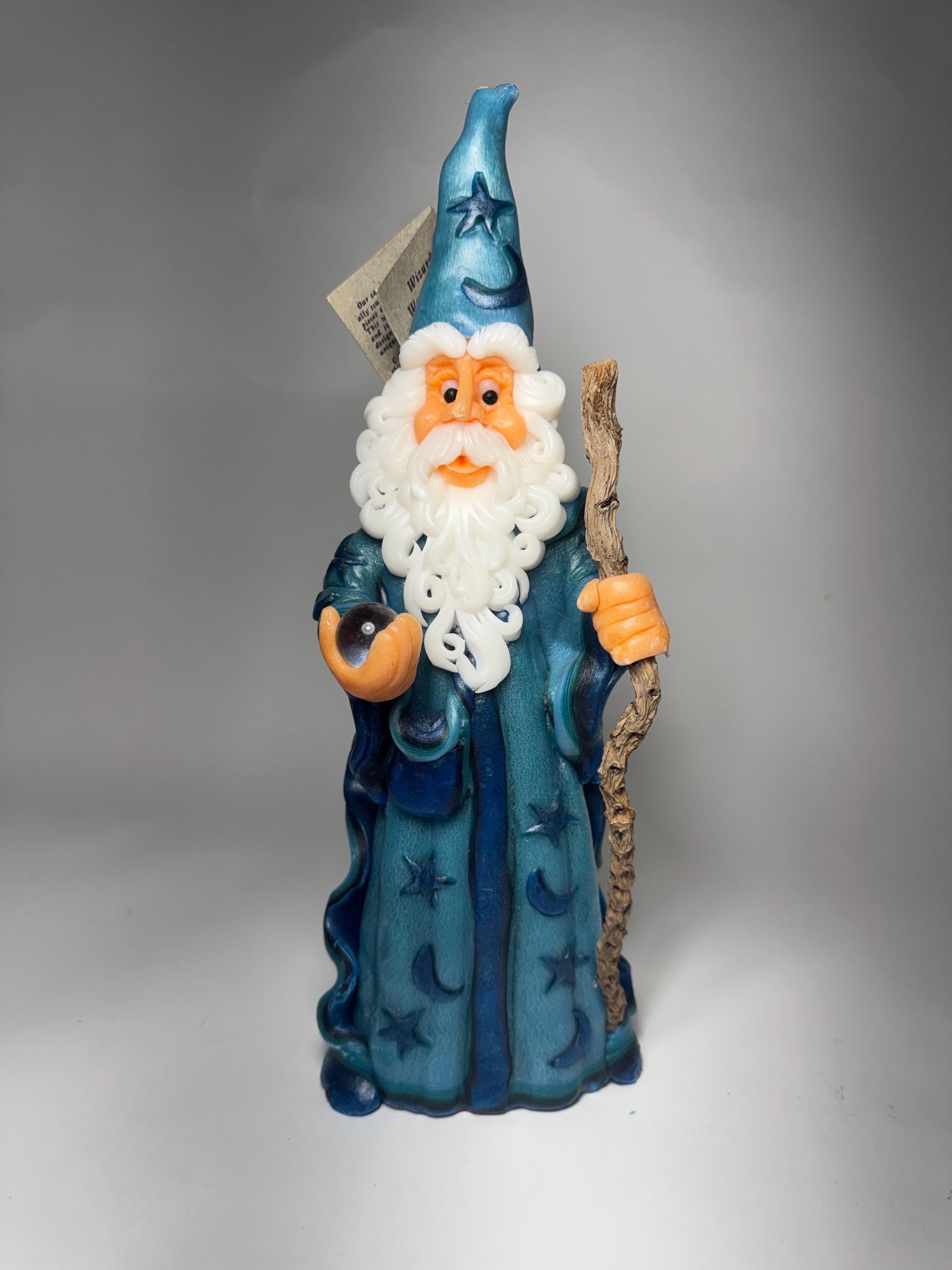 Wax Wizard Figurine - Etsy