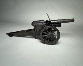 cannon cigarette lighter Vintage brass pencil sharpener Vintage Princeton University Cannon Club