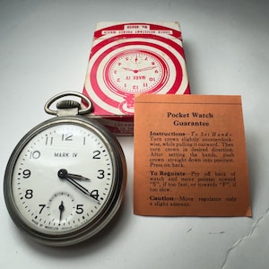 Westclox scotty pocket watch - Etsy 日本