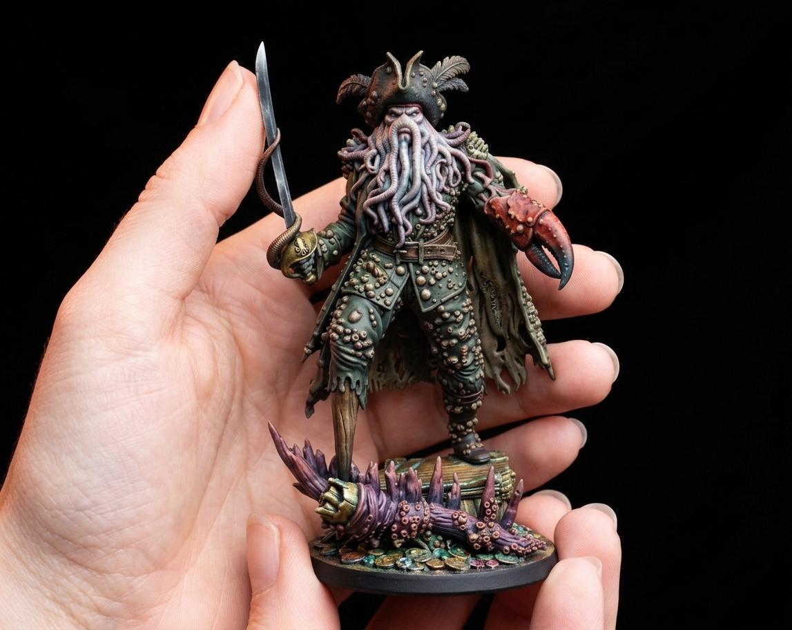 Davy jones figure - Etsy 日本