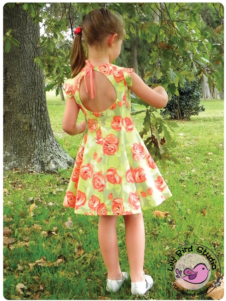 Juliette's Dress 2 to 10 Years PDF Pattern and - Etsy