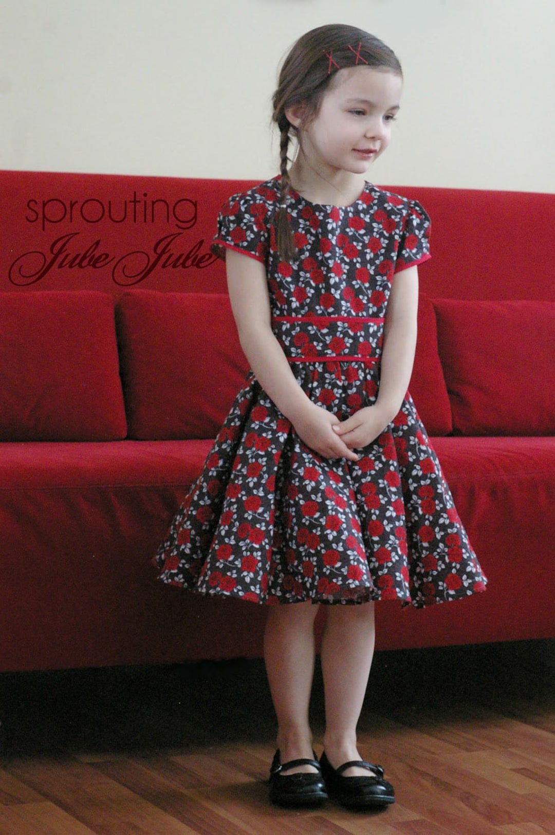 Amanda's Dress 1 to 10 Years PDF Pattern and Instructions Circle Skirt ...