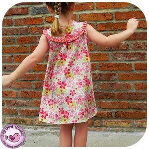 Bia's Dress 1 to 8 Yrs PDF Pattern and Instructions, Beginner to ...