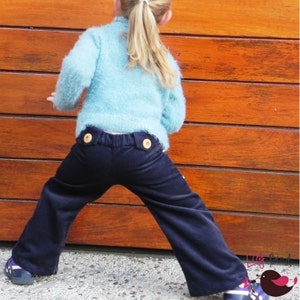 Lily Bird Studio PDF Sewing Pattern Ben & Mia Pants with Pockets for Boy and Girl 12 months to 6 years image 2