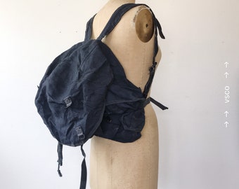 vintage Indigo Rucksack