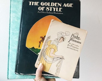 vintage Historical Fashion collection / Vintage Book Collection