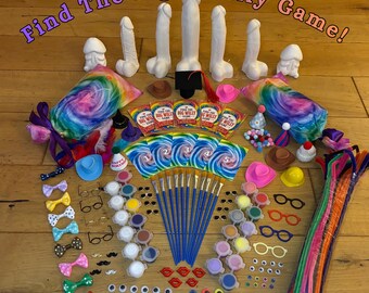 Find The Big Willy Game – Adult Party Painting Game