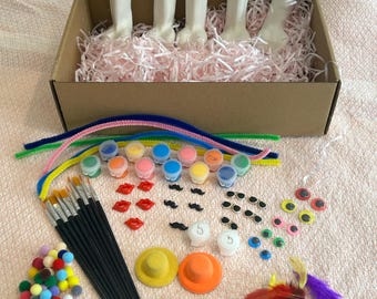 Paint your own willy kit for Hen parties,  Bachelorette parties, or a Girls night in.