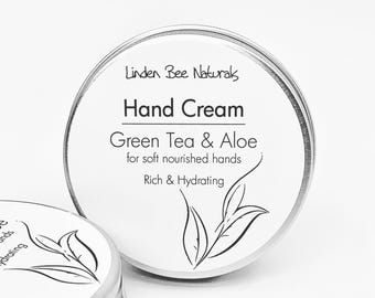 Green Tea Aloe Moisturizing Hand Cream