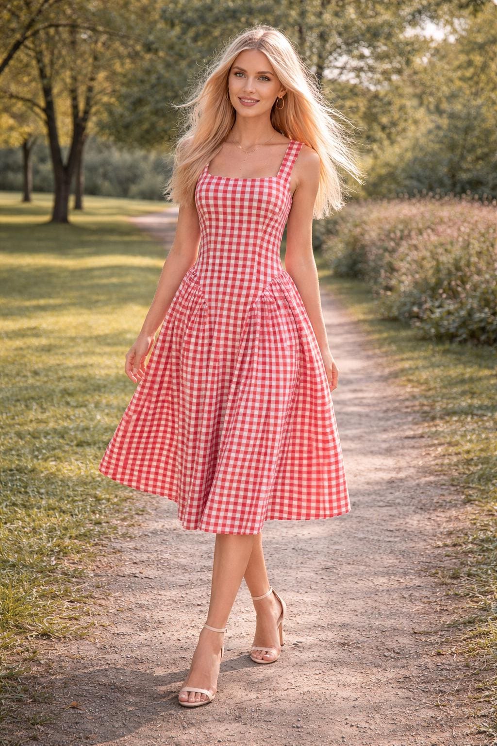 knee length dresses for ladies Solid & Striped | The Delta Midi Dress | XL