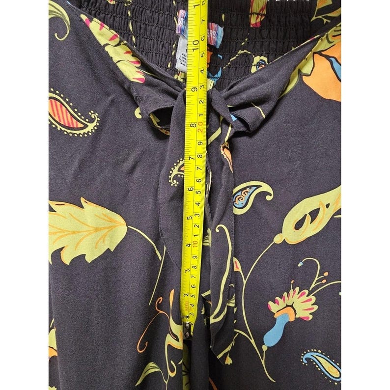 Pantalones culotte estampados Urban Outfitters UO Poolside Boho de pierna ancha SP imagen 8
