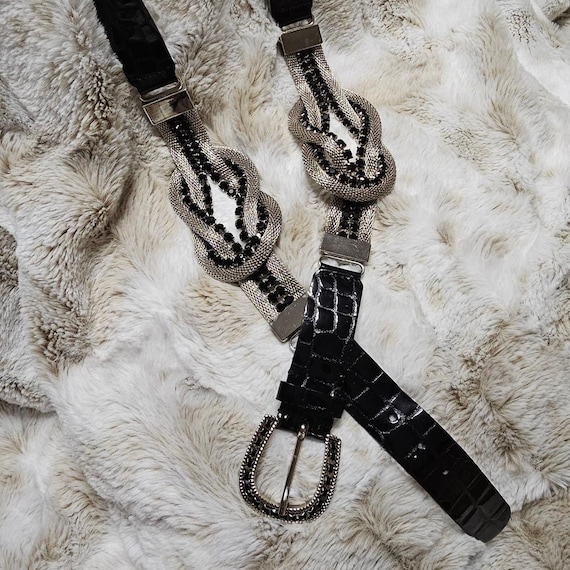 NANNI Made in Italy Women Leather and Metal/rhinestone  display picture 1