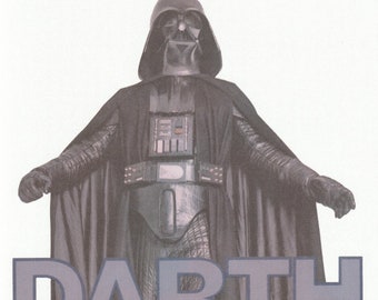 Star Wars Darth Vader-T-shirt - shirt in retro vintage-stijl