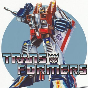 Starscream G1 Transformers - Retro Vintage Style Shirt
