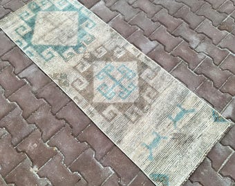 2x6 Rug, 2x6 Vintage Rug,Runner Rug, Corridorrug, Entryway Rugs,Rugged Kitchen Rugs,Home Decore Rug,Runner Shorts,Bahtroom Rugs,1.1x5.6 feet